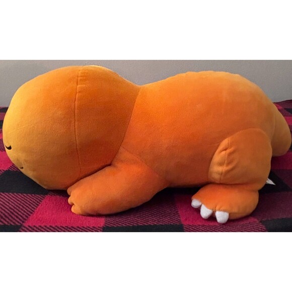 2021 Pokemon Jazwares Sleeping Charmander Large Plush 18" Pillow Soft Cute - Picture 3 of 10